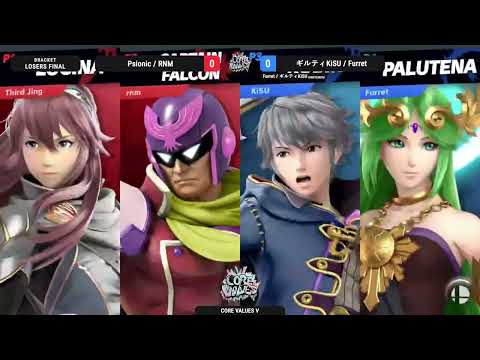 Psionic & RNM vs KiSU & Furret - Ultimate Losers Finals -  CORE VALUES V