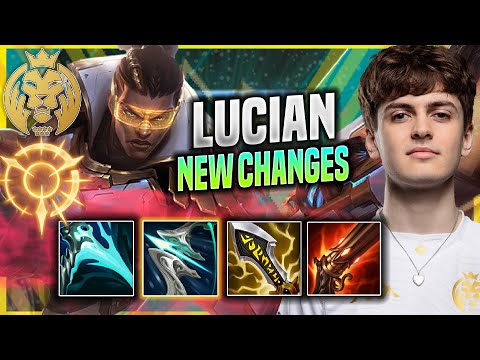 CARZZY TRIES LUCIAN WITH NEW CHANGES! - MAD Carzzy Plays Lucian ADC vs Ezreal! | Patch 11.17