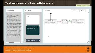 To show the use of all six math functions