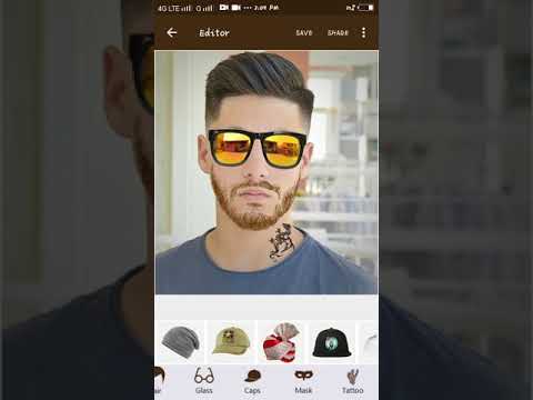 Man Style Photo Editor Video