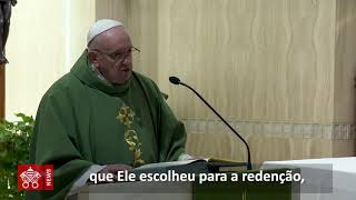 Papa: ser cristão significa aceitar o caminho de Jesus até a cruz