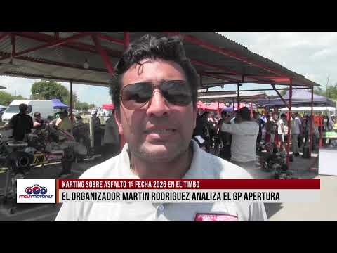 KARTING SOBRE ASFALTO EN EL TIMBO 1º FECHA REPORTAJE A MARTIN RODRIGUEZ