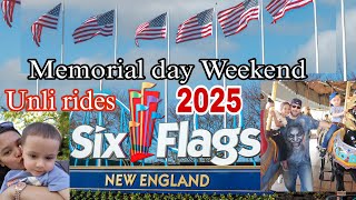 Memorial day Weekend Unli rides at Sixflags Amusement park 🇺🇸