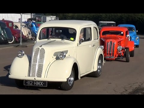 2021 NSRA Hot Rod Drags Santa Pod part 1