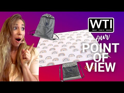 POP N GO 7x7 Foot Waterproof Blanket - WTI product video review