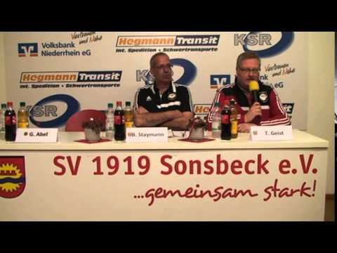 PK SV Sonsbeck - VfB Homberg 3:1 (0:1) vom 14.12.2014