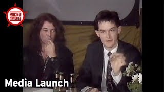 1989 Rock Aid Armenia Media Launch for Smoke on the Water