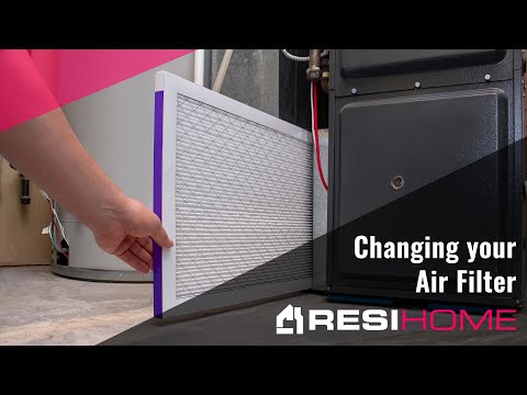 How to change your air filter