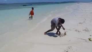 preview picture of video 'Kei Islands - Boys catching worms'