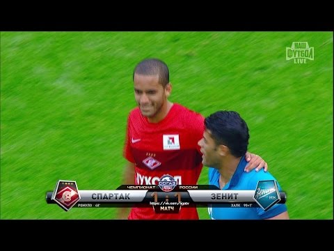 Hulk's goal. Spartak vs Zenit | RPL 2014/15