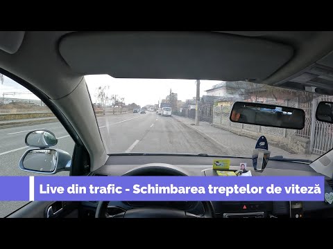 Live la volan în trafic - Când schimbăm vitezele?