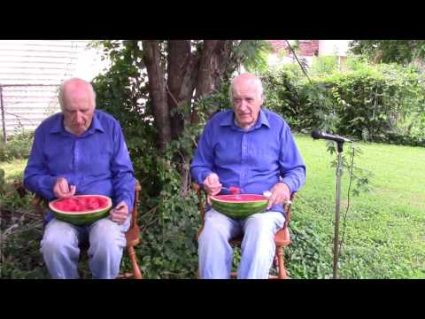 Eating a Watermelon With My Clone