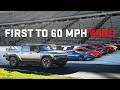 Supertruck V Super Cars A Race To 60 Mph GMC HUMMER EV