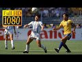 Brazil - Argentina World Cup 1990 | Highlights | FHD 60 fps