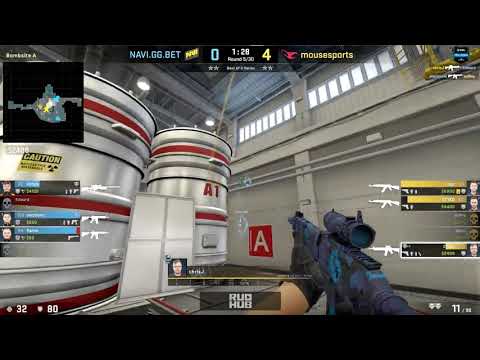 CS:GO Event ChrisJ 4 kill on Nuke mousesports vs Natus Vincere at ESL Pro League Season 8 Finals
