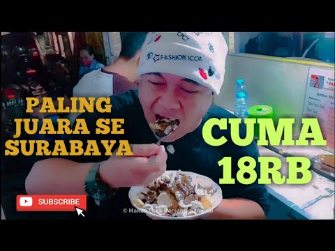 PALING ENAK SESURABAYA LEGENDA TAHU TEK PAK ALI DINOYO || SUDAH 2 GENERASI (BAWANG PUTIH RAHASIA)