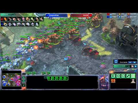 Vigor HD n°7 Vortix VS Kas - ZvT - Starcraft 2 Replay [FR]