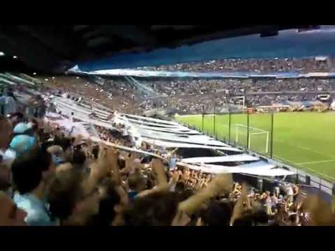 "Recibimiento Racing - Guaraní || Copa Libertadores" Barra: La Guardia Imperial • Club: Racing Club