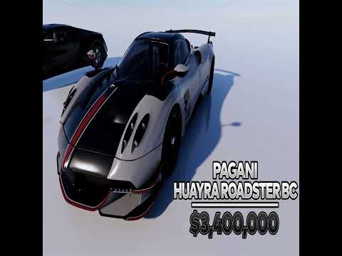 Thumbnail for Most Expensive Cars Comparison #Shorts by Pininfarina Sergio