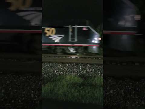 Amtrak 50th anniversary locomotive leads train 48 #amtrak #railway #train #railroad