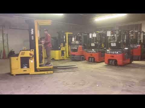 2015 Yale OS030BF Used Order Picker Forklift - U3850N