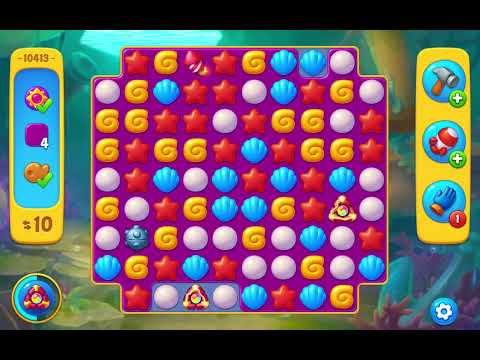 Fishdom Level 10413 - Daily Log #751 | Gemstone Trail 