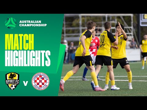 NWS Spirit v Canberra Croatia | Highlights | 2025 Australian Championship Round 3