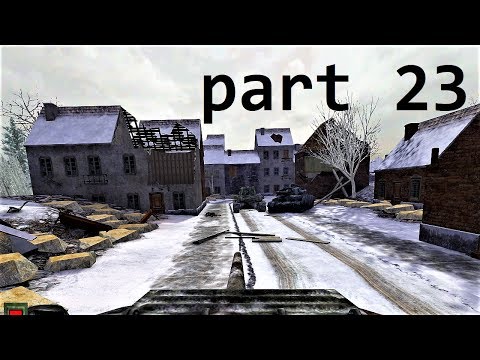 Call Of Duty: MISSION 22-Tank Drive (Town) | call of duty walkthrough