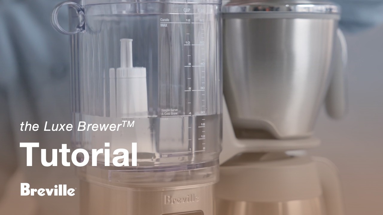 Breville coffee guide tutorial - How to brew a single serve