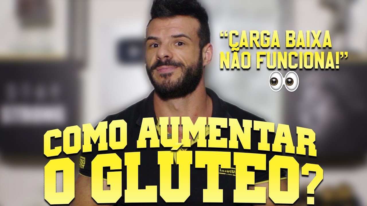 COMO AUMENTAR O GLÚTEO DE FORMA FÁCIL