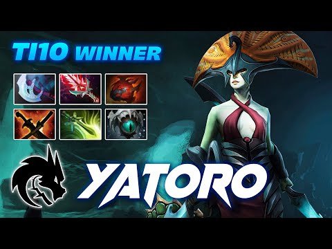 TSpirit.Yatoro Naga Siren Champion - Dota 2 Pro Gameplay [Watch & Learn]