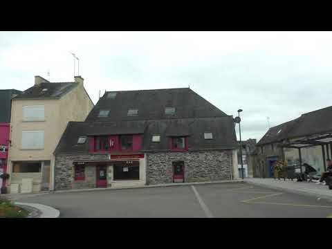 Driving Around 56110 Gourin, Morbihan, Brittany, France 11th September 2021