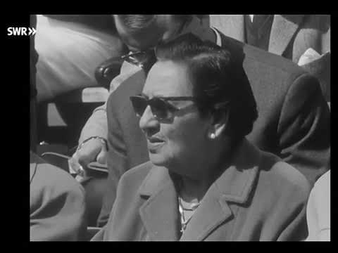 Erste Jährlings-Auktion in Iffezheim am 29.08.1963