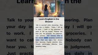 Learn English in the Shower | English Reading and Listening Practice #englishforbeginners #english