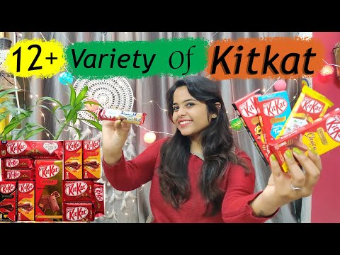 I tried all types of KITKAT 🍫available in India | 12 Types of KITKAT ❤️| Nestle | Taste test