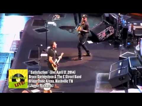 Bruce Springsteen - Satisfaction Rolling Stones Cover live Nashville 2014 (TheDailyVinyl official)