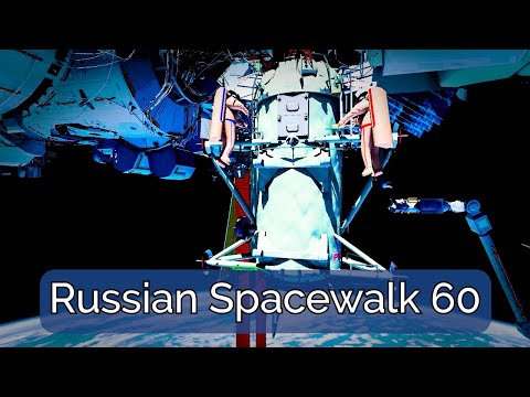 Russian Spacewalk 60 Animation - Aug. 8, 2023