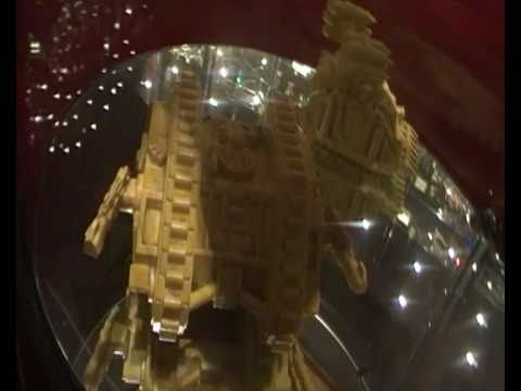 old Space Marine Land Raider and Whirlwind