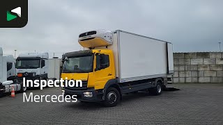 Mercedes-Benz Atego 1524 Atego 4X2 Thermo king T-1200R 1500kg Ladebordwand Aut 冷蔵トラック | 画像 4 - Autoline