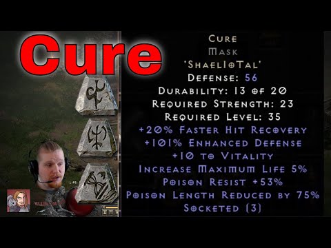 D2R 2.6 PTR Runewords - Cure (Shael Io Tal)