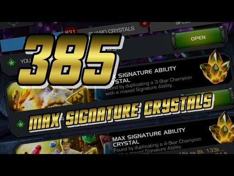 Epic Max Signature Opening! | Marvel Contest of Champions