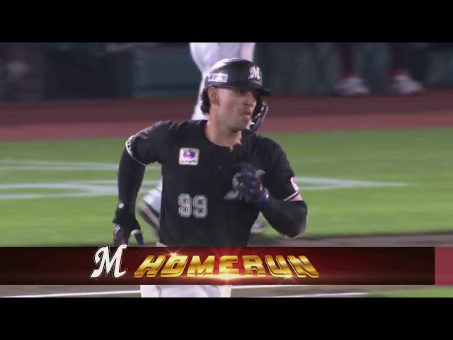 【4回表】頼れる主軸!! マリーンズ・ポランコ・ソトの2者連続ホームランで同点に追いつく!!  2024年9月17日 東北楽天ゴールデンイーグルス 対 千葉ロッテマリーンズ