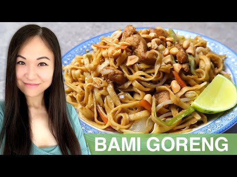 RECIPE: Bami Goreng | Fried noodles with chicken, egg, and vegetables | Indonesian cooking