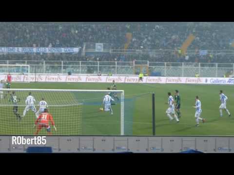 Pescara 1-3 Sassuolo la papera di Bizzarri 22-1-2017