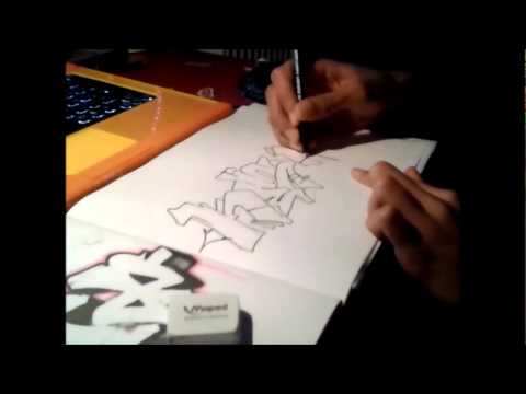 HESA GRAFFITI SKETCH