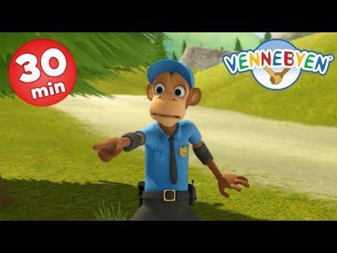 3 episoder med Vennebyen - Masse moro for barna!