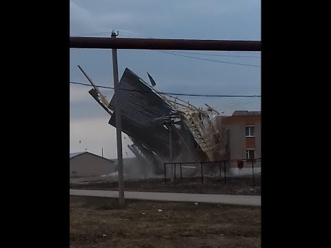 Сорвало крышу в Самарской области