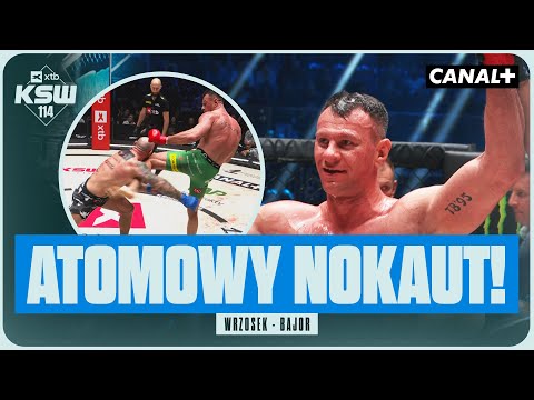 KOLANO ZE STALI! WRZOSEK GASI ŚWIATŁO BAJOROWI! WRZOSEK – BAJOR, SKRÓT WALKI (XTB KSW 114)