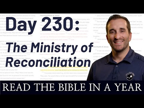 Day 230: Ezekiel 2-4 - The Ministry of Reconciliation | Bible in a Year (NIV)