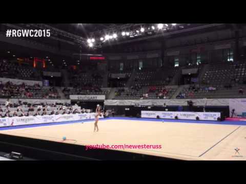 Laura Bozic Hoop Q - World Championships Stuttgart 2015